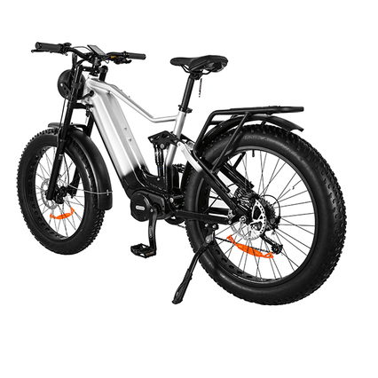Buong Suspensyon 1000W Power Retro Vintage E Bike Fat Tire Ebike 26*4.0 Fat Tire Electric Bike