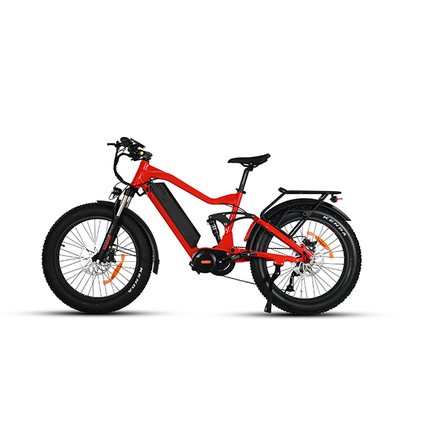 24 '1000W Bafang M620 Hunting Fat Tyre E-Bike