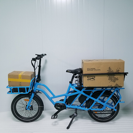 Alu Alloy Design Electric Cargo Bike Basket
